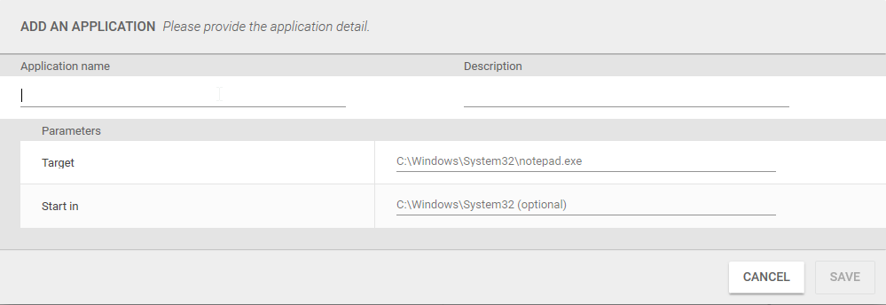 Login PI Create App