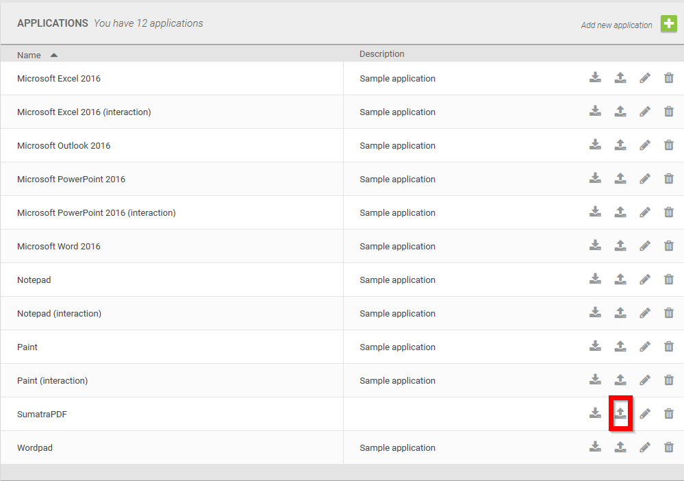 Login PI Upload Application